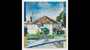 image of House on Angeline, Oil on Panel, 50 x 45. 2022.jpg 
