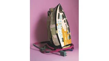 image of This Might Make It Worse, 10 x 18 x 4 inches, scraps collected for over 30 years.jpg